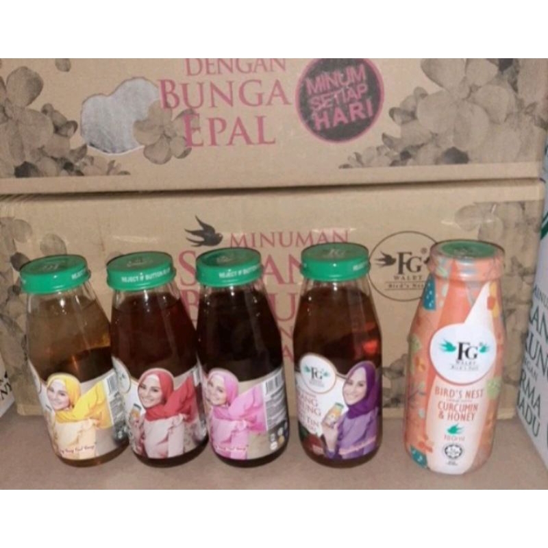 (Original) FG Walet bird nest drink kurma/madu/apple blossom/fig