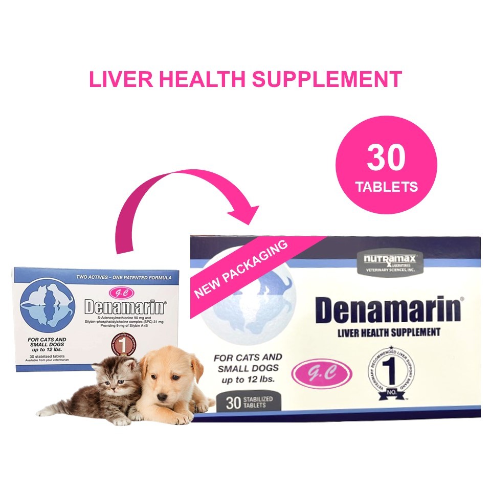 Denamarin 90 MG For Cat & Small Dog (Up to 5.5 KG) 30 Tablets (EXP
