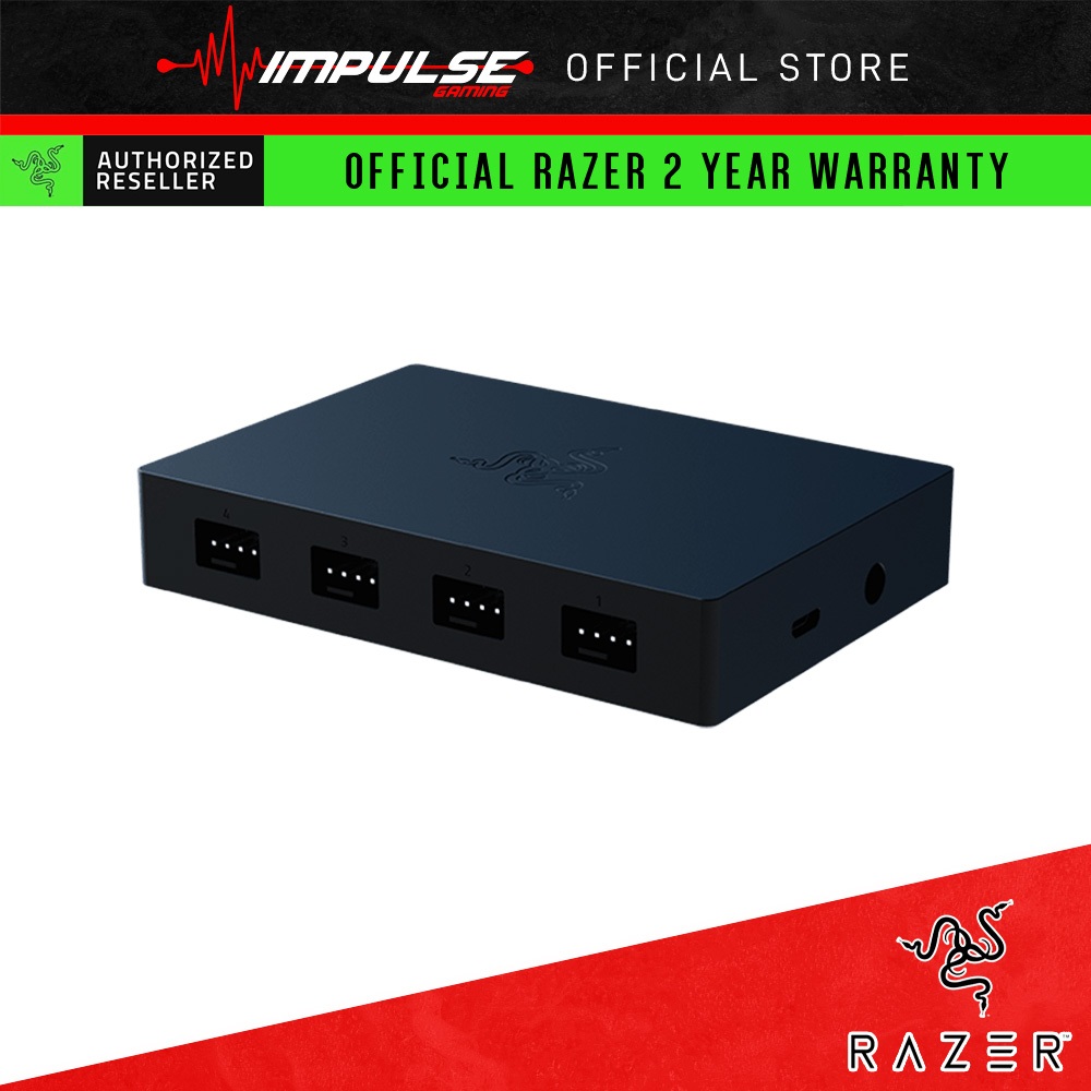 Razer PWM Gaming PC Fan Controller #RZ34-02140700-R3M1 | Shopee Malaysia