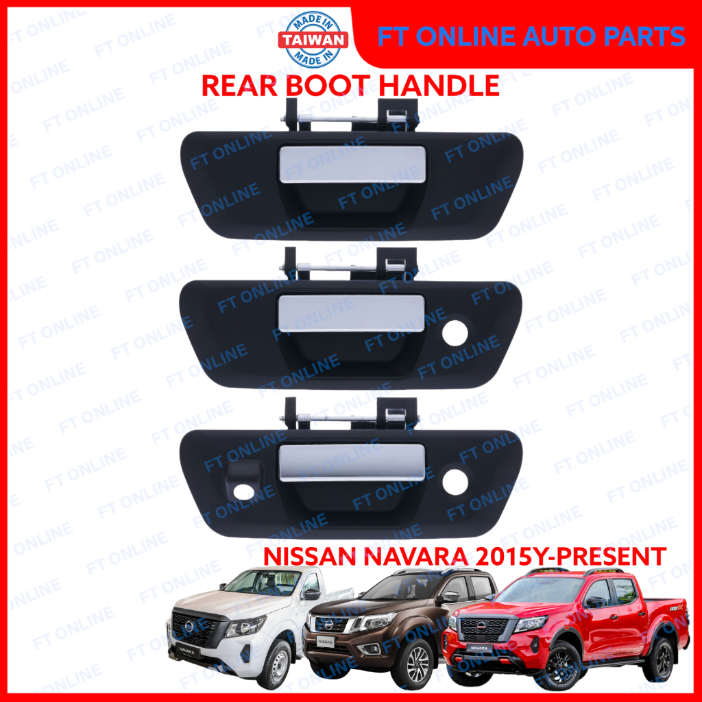 NISSAN NAVARA 2015-PRESENT D23 HANDLE TAILGATE REAR BOOT BONNET DOOR ...