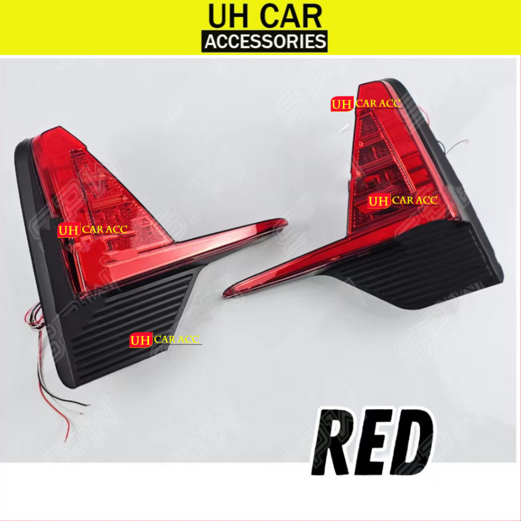 Perodua Alza (20222024) LED Rear Bumper Reflector Daylight DRL Brake