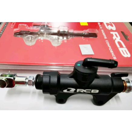 RCB REAR BRAKE MASTER PUMP 12.7mm ( CHARCOAL ) E-12 100% ORIGINAL PNP ...