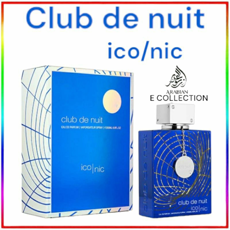 club de nuit ico/nic FOR MEN BY ARMAF 105 ML EDP PERFUME FROM UAE DUBAI ...