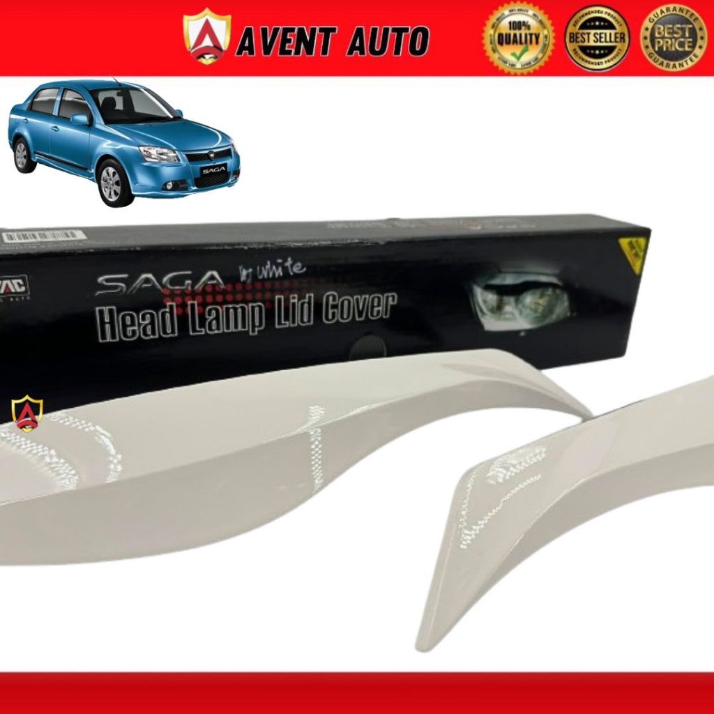 Proton Saga Blm Headlamp Lid Cover Eyebrow Eyelid Lip White Black Eye Brow Lid Shopee Malaysia