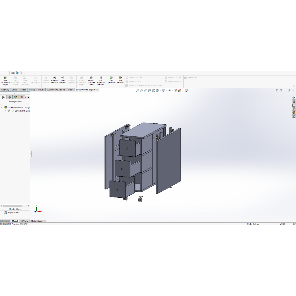 Upah Solidworks / Inventor- 3D, Assembly, Drawing, Simulation and More ...