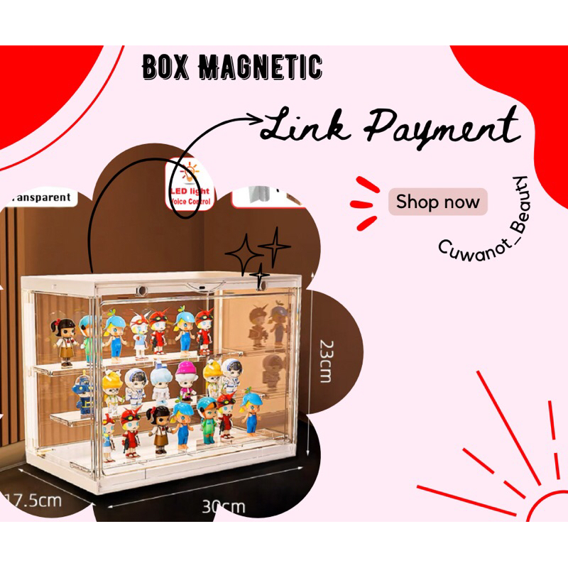 MAGNETIC Box DispLay Rack🧚🏻‍♂️🎃 | Shopee Malaysia