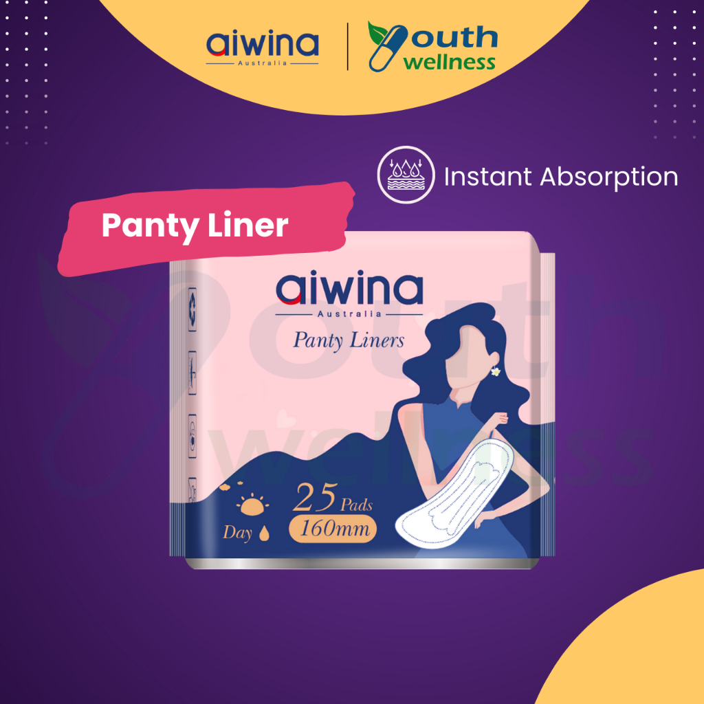 Aiwina Precious Whisper Sanitary Panty Liner Tuala Wanita (1 Pack) by