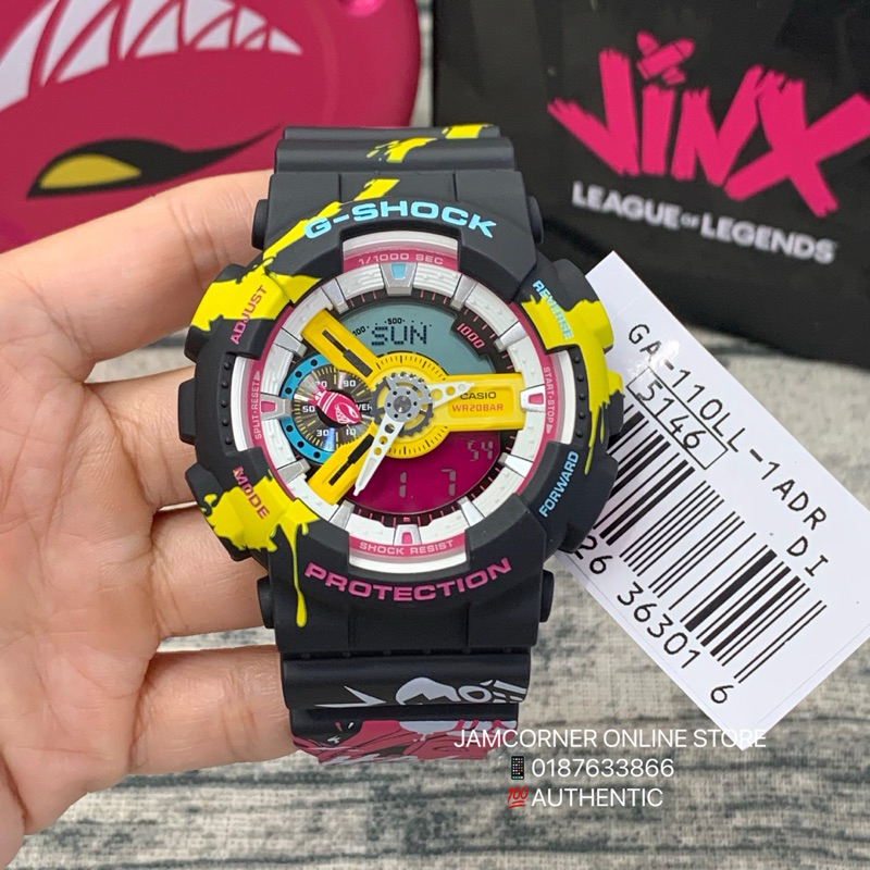 CASIO G-SHOCK GA-110LL-1A x LEAGUE OF LEGEND Collaboration model smash ...