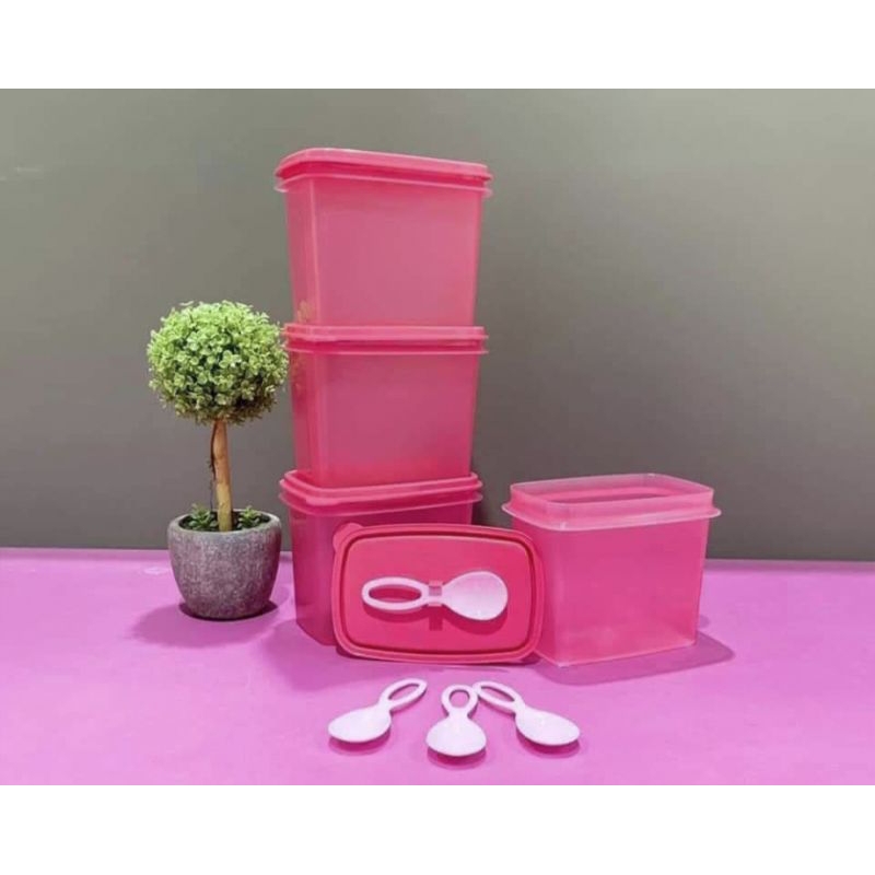 TUPPERWARE Smart Saver With Spoon 840ml | Shopee Malaysia