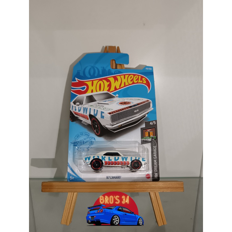 Hot Wheels Chevrolet Camaro SS 1967 - Bleu - Boîte Non Ouverte - Édition 2002