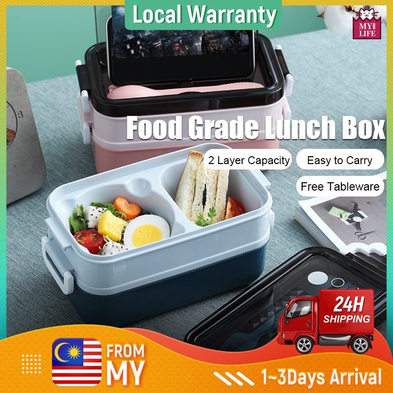 Food Grade Lunch Box Portable Food Container Dinnerware Set Bekas