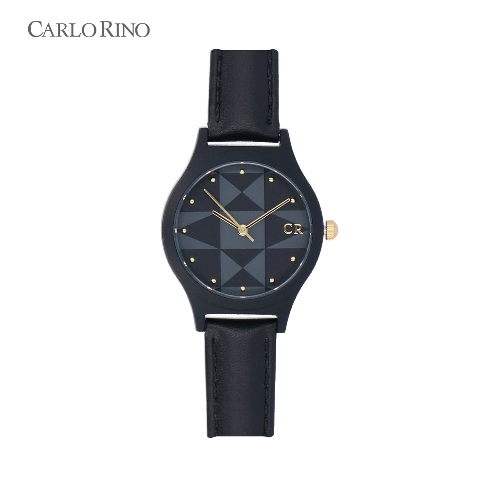 Carlo Rino Prism Timepieces - Black | Shopee Malaysia