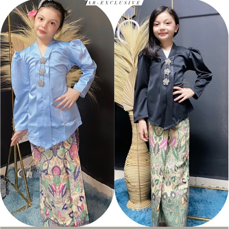 kebaya puteri raya KIDS raya raya kebaya raya 2024 | Shopee Malaysia