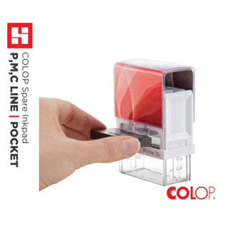 SAME DAY POS * Rubber Stamp * COLOP Printer Line | Round Stamp Self ...