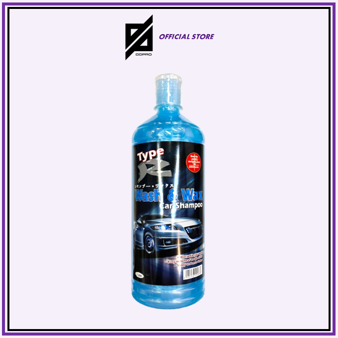 Type R Wash & Wax Car Shampoo Intensive pH Balanced Car Shampoo Non