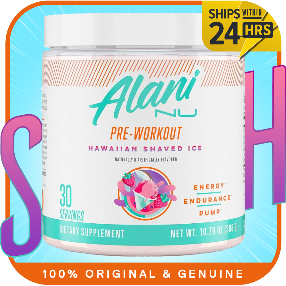 Alani Nu Pre Workout Powder Amino Energy Boost Endurance Supplement