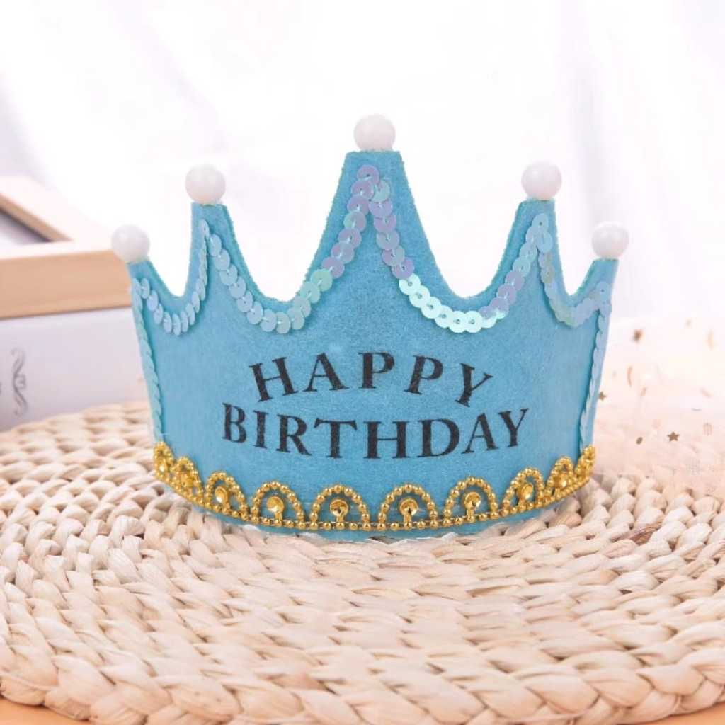 TB Kids LED Crown Happy Birthday Crown Adult Party Crown Princess Crown ...