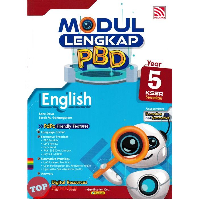 Topbooks Pelangi Modul Lengkap Pbd English Year 5 Kssr Semakan 2024