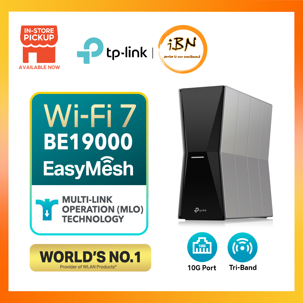 TPLink Archer BE805 BE800 BE550 BE230 WiFi 7 TriBand Dual 10G + 4x