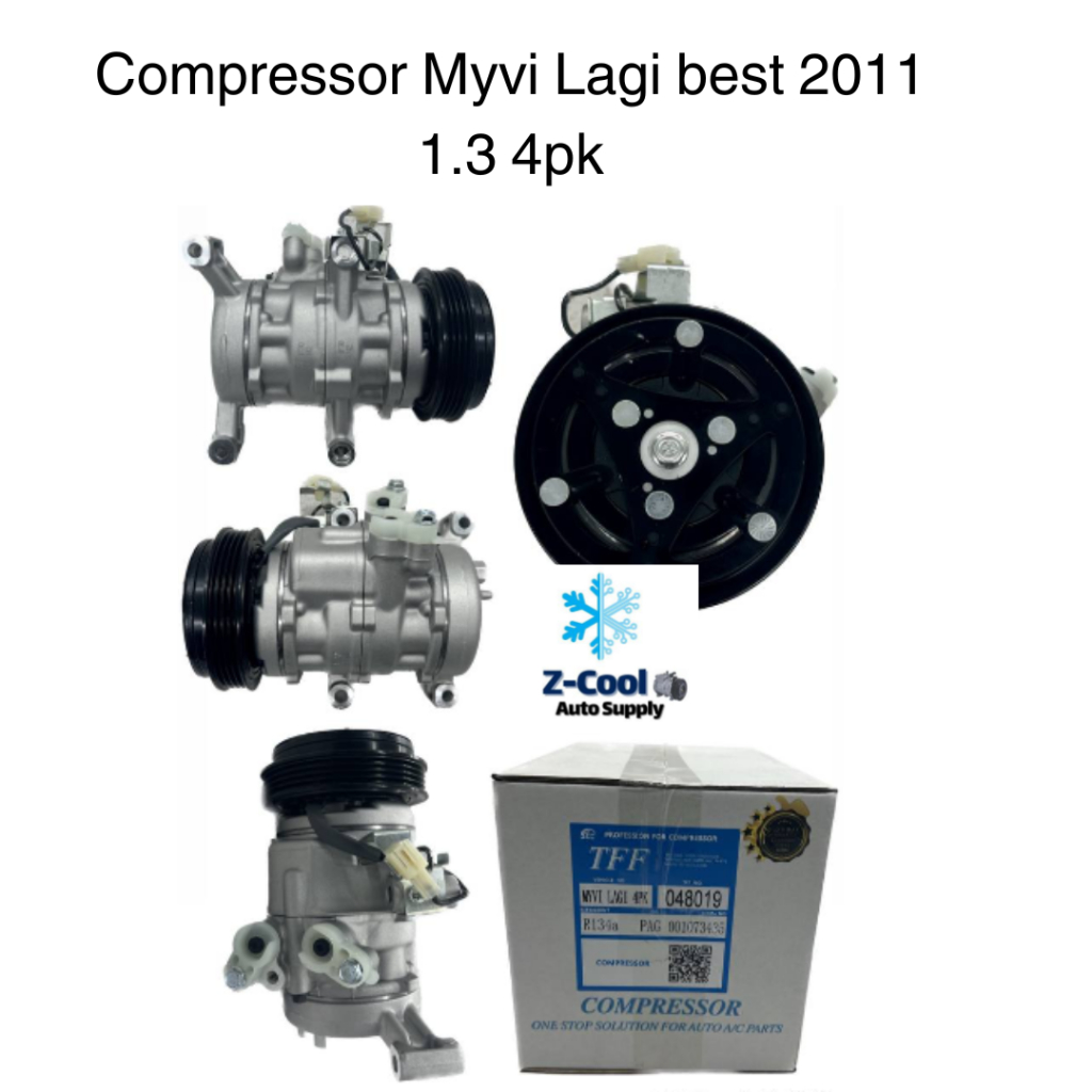 Compressor New Myvi Lagi Best 2011 1.3 4pk * READY STOCK * | Shopee ...
