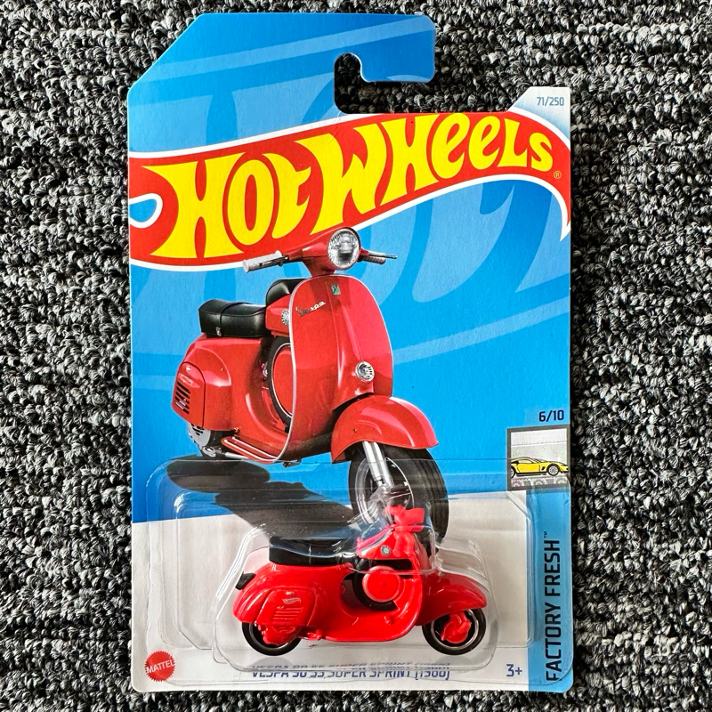 Hot Wheels Vespa Ss Super Sprint Shopee Malaysia