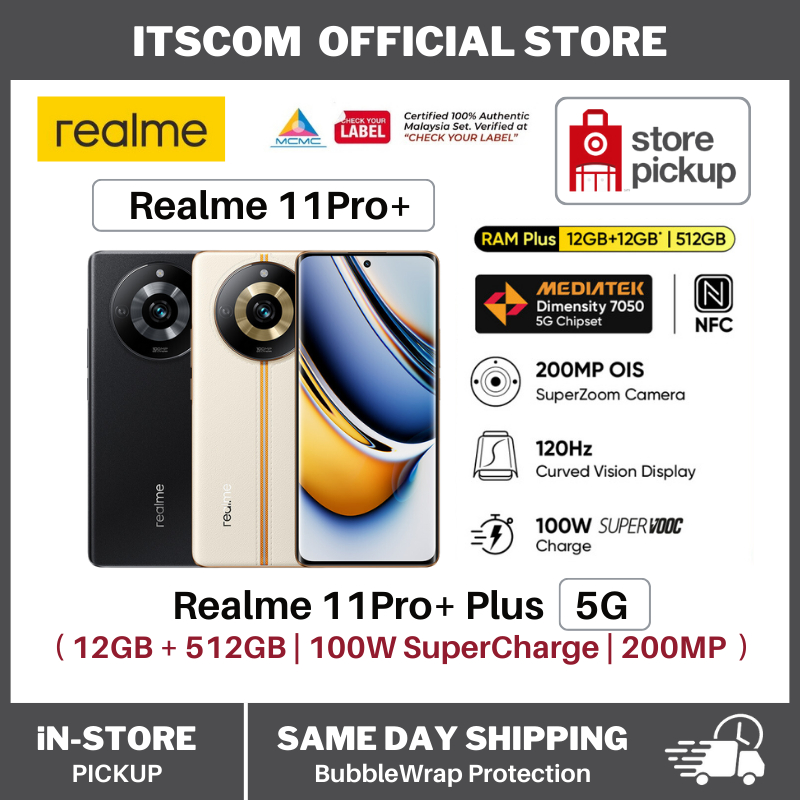 Realme 11 Pro+ with 200MP OIS Camera & 100W SUPERVOOC charge