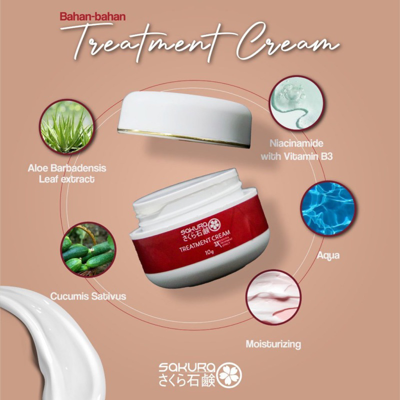 Sakura Treatment Cream Original | Shopee Malaysia