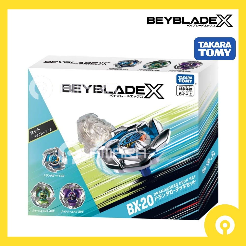 Takara Tomy BX-20 BEYBLADE X Doran Dagger Deck Set READY STOCK