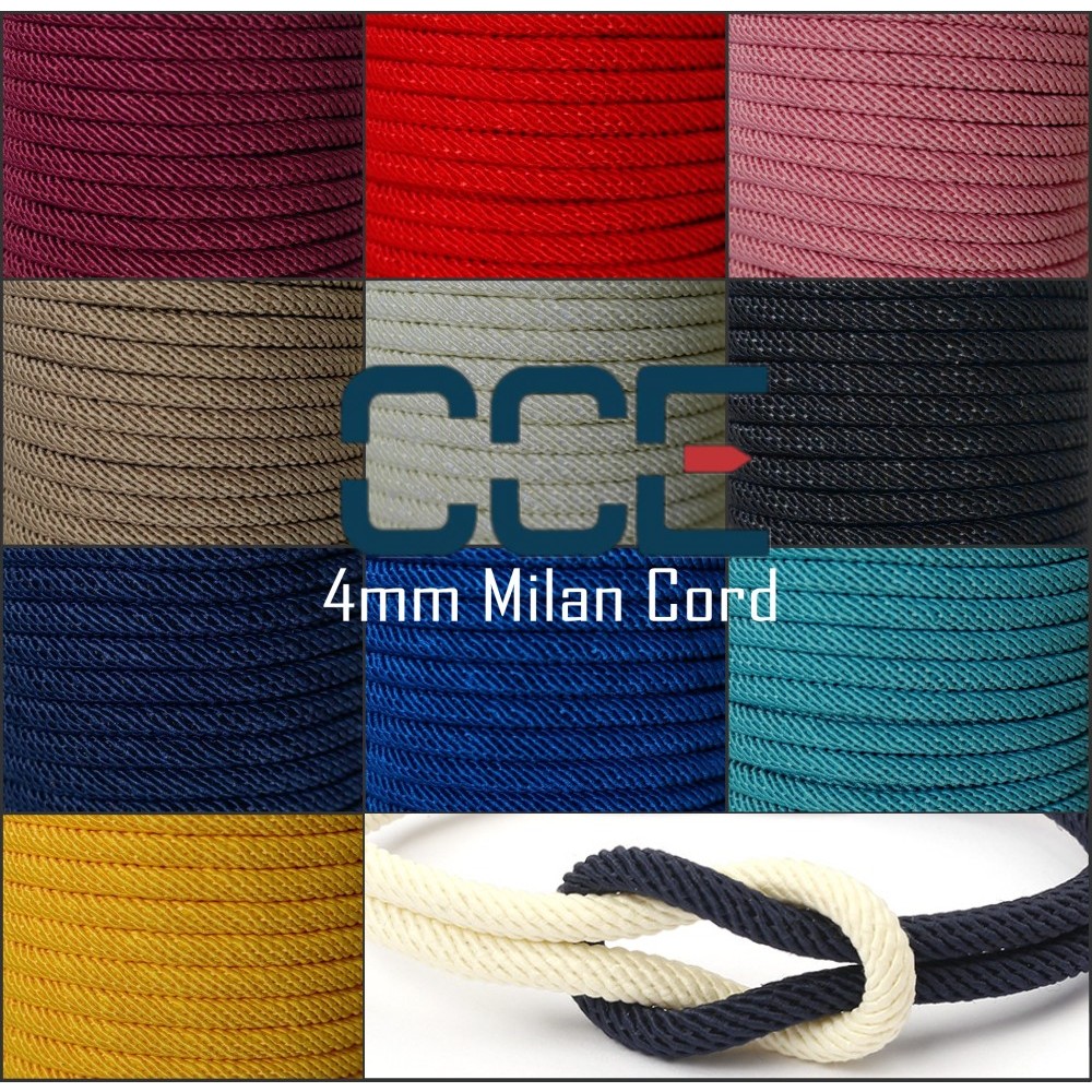 4mm Milan Rope Premium High Quality Cord Handcraft DIY Bracelet ...