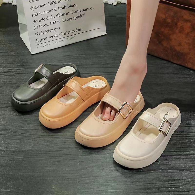 Magni Womens Shoes Mary Jane Slip On Cute Kasut Perempuan Shopee