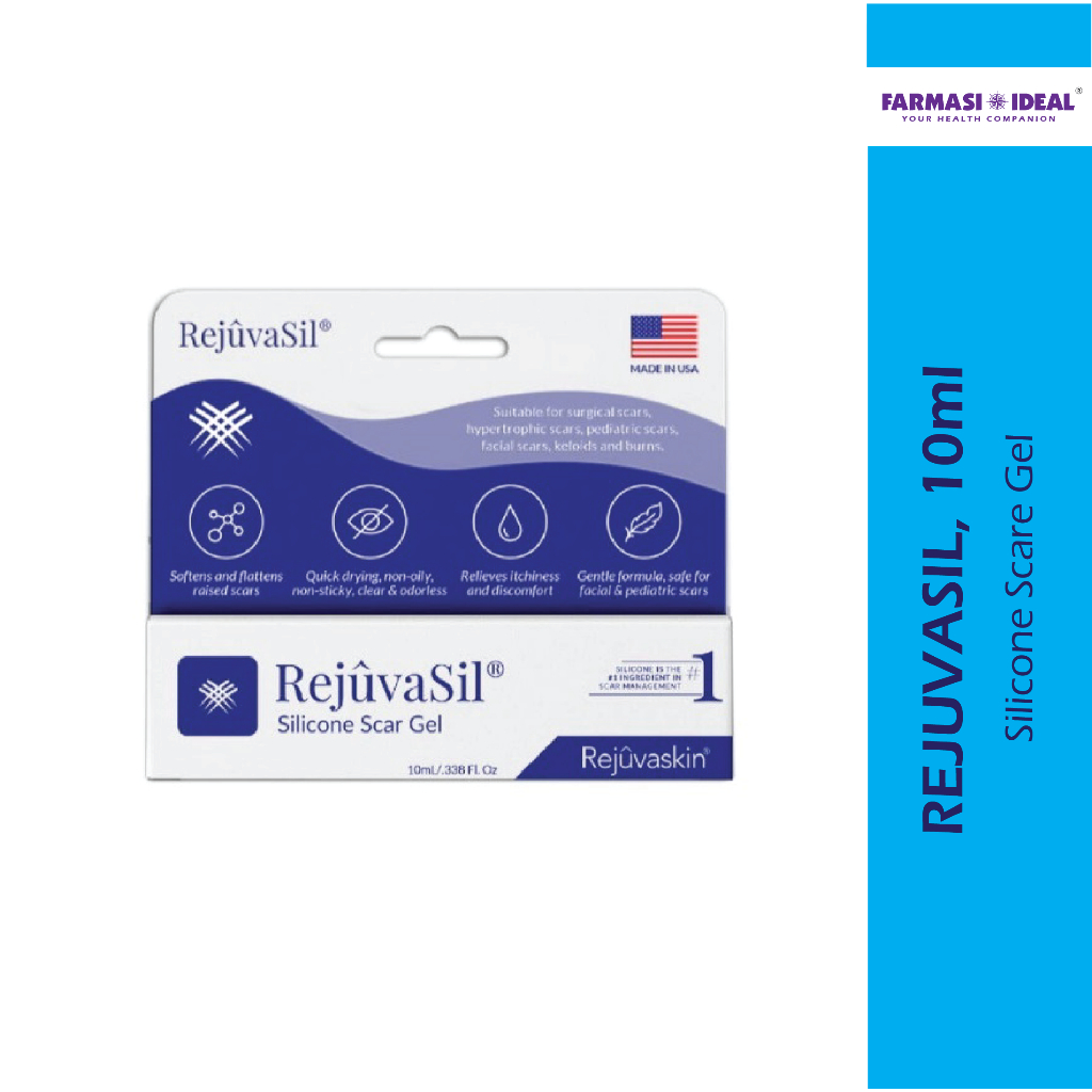 Rejuvasil Silicone Scar Gel 10mln (heal scar gel) Shopee Malaysia