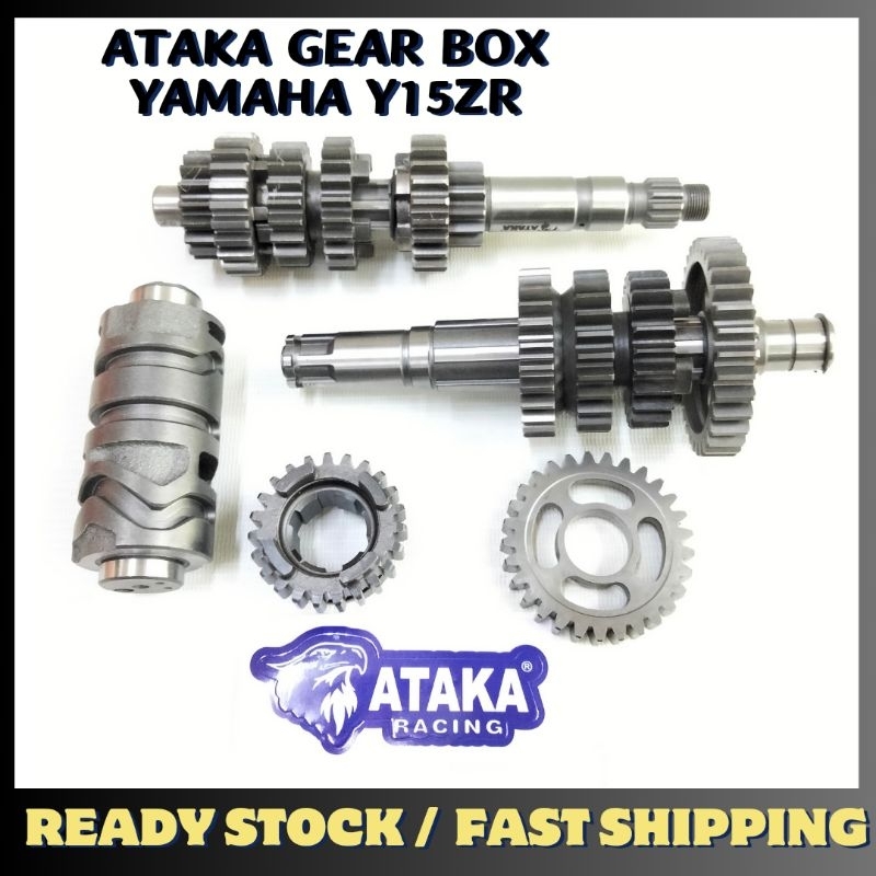 YAMAHA Y15 Y15Z Y15ZR Y150 ATAKA RACING GEAR BOX ENGINE GEARBOX FULL ...