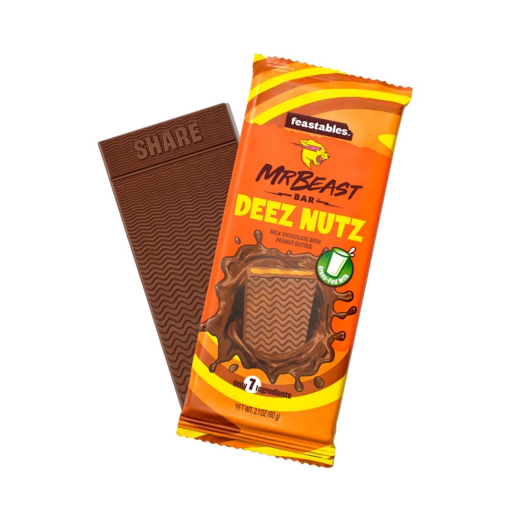 DEEZ NUTS FEASTABLES MR BEAST CHOCOLATE BARS Shopee Malaysia