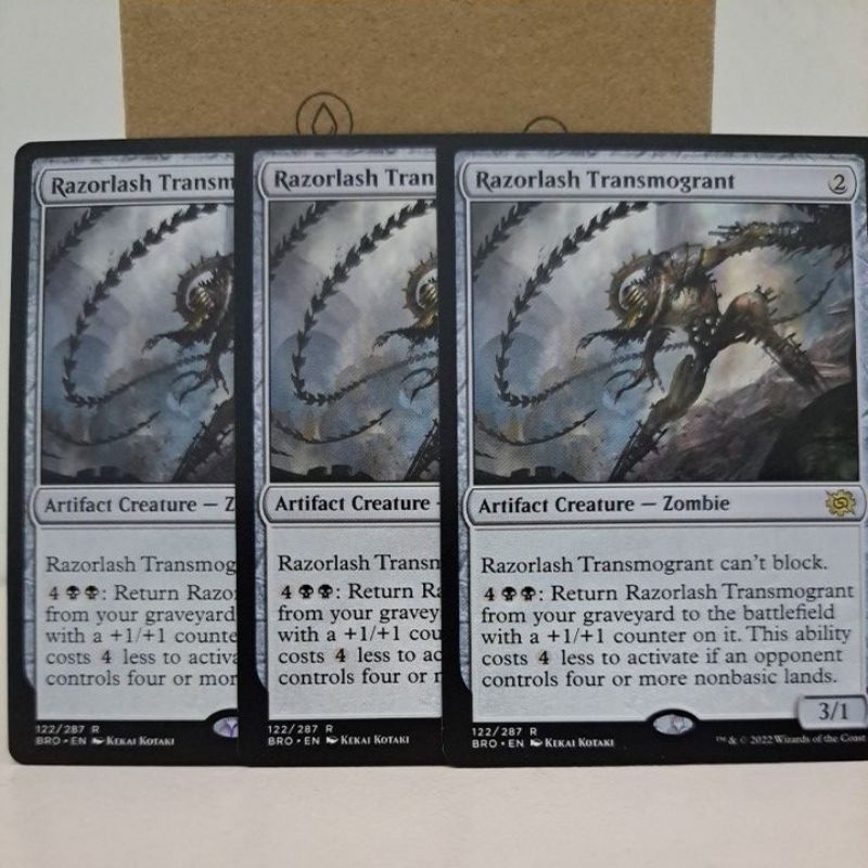 MTG Razorlash Transmorgrant (BRO)(Rare) | Shopee Malaysia