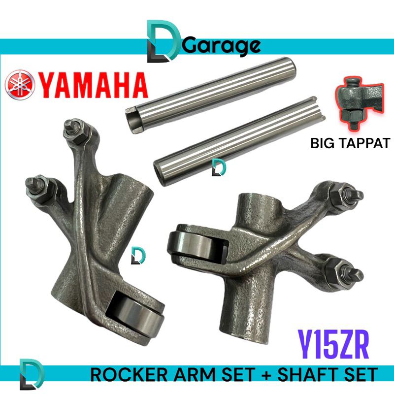 YAMAHA ( BIG TAPPAT ) Y15 Y15ZR V1 V2 ROCKER ARM SET + ROCKER ARM SHAFT ...