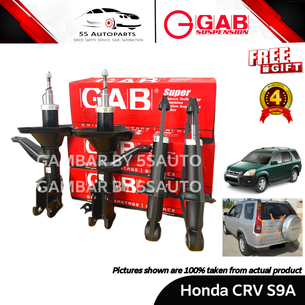 GAB Honda CRV S9A Front (Depan) & Rear (Belakang) Gas Absorber 4 Months ...