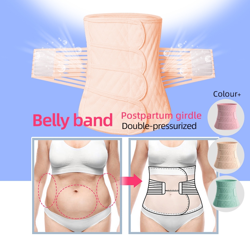 Double breathable waist seal postpartum plastic belly belt