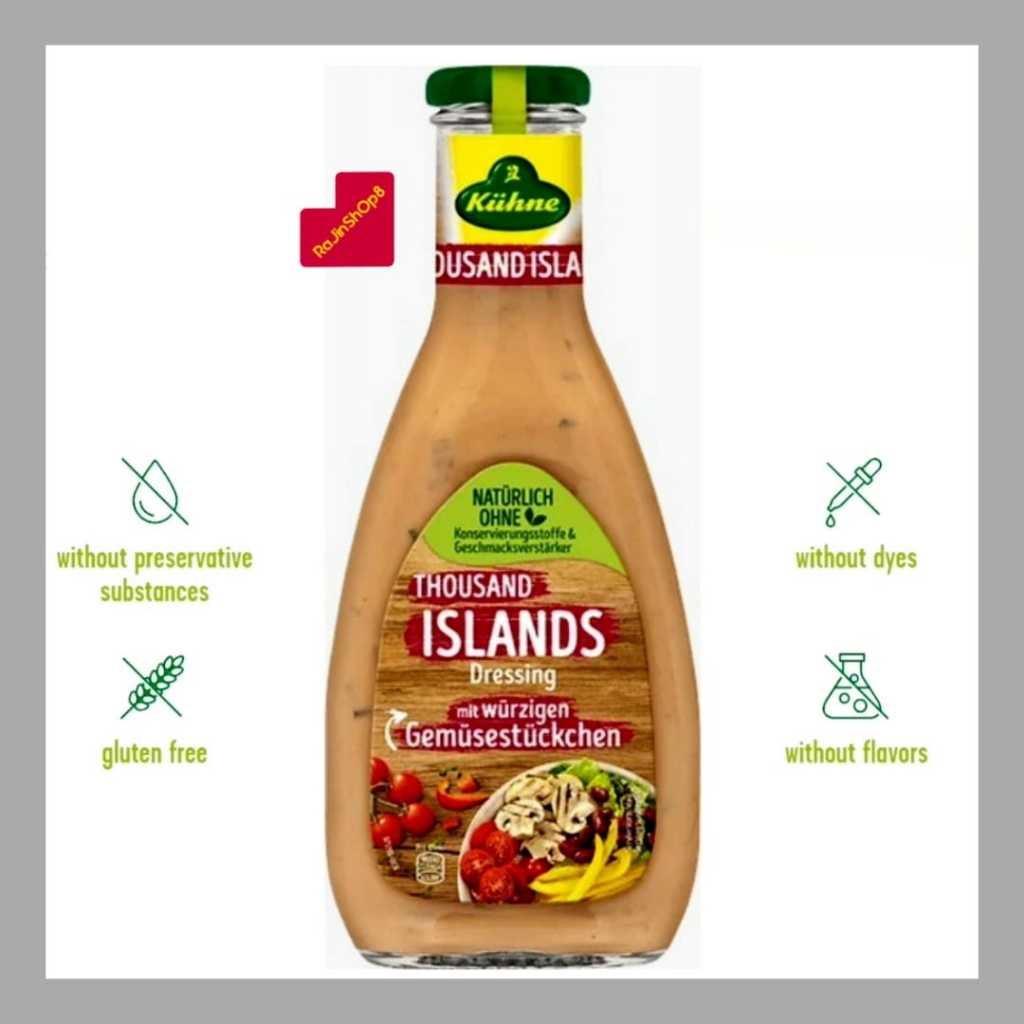 KUHNE Dressings Vinaigrette / French / Italian / Honey & Mustard