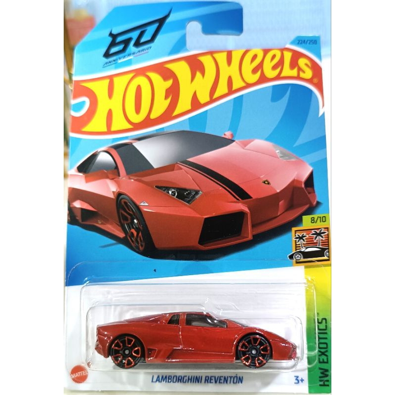 Hot Wheels Lamborghini Reventon Roadster, Edición Roja 2/12