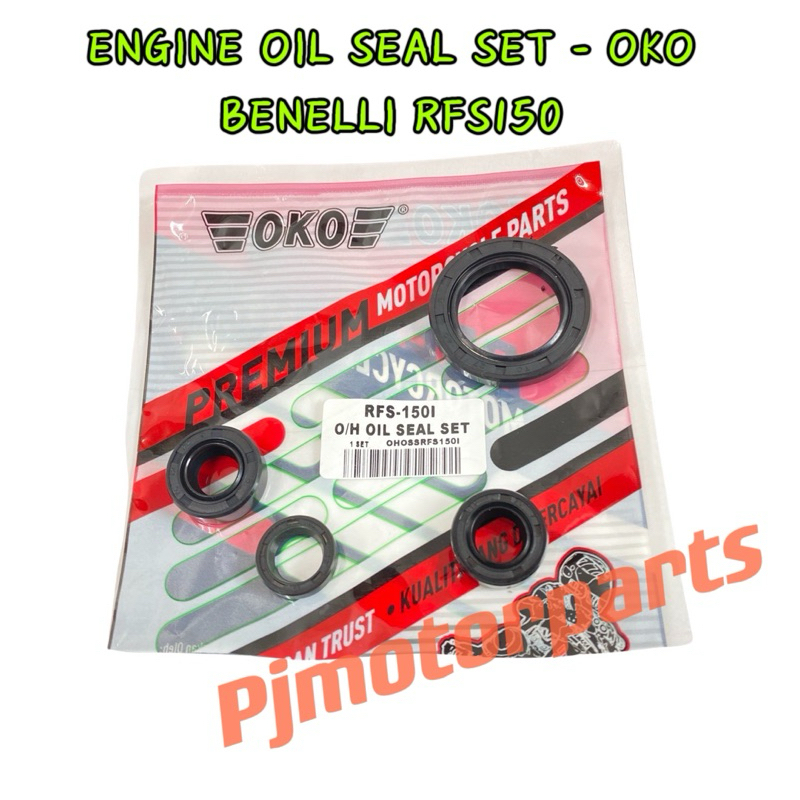 BENELLI RFS150 RFS150i ( 1 SET ) ENGINE OIL SEAL / ENJIN OILSEAL ...