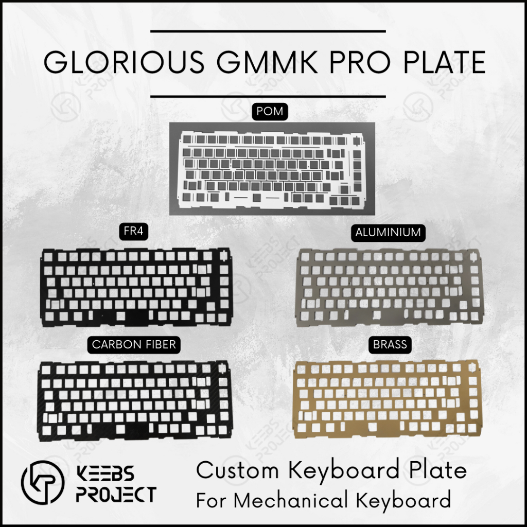 [READY STOCK] FR4 / POM / CARBON FIBER / BRASS / ALUMINIUM Plate for