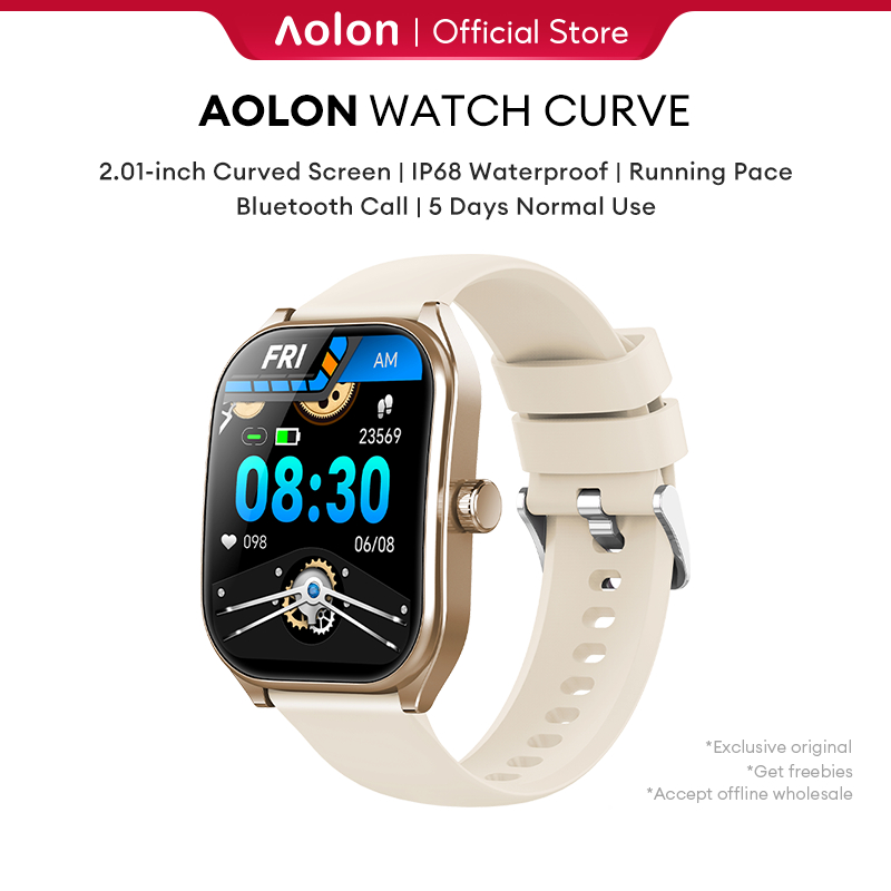 Aolon Curve 2.1 inch HD Curved Screen IP68 Waterproof Smart Watch ...
