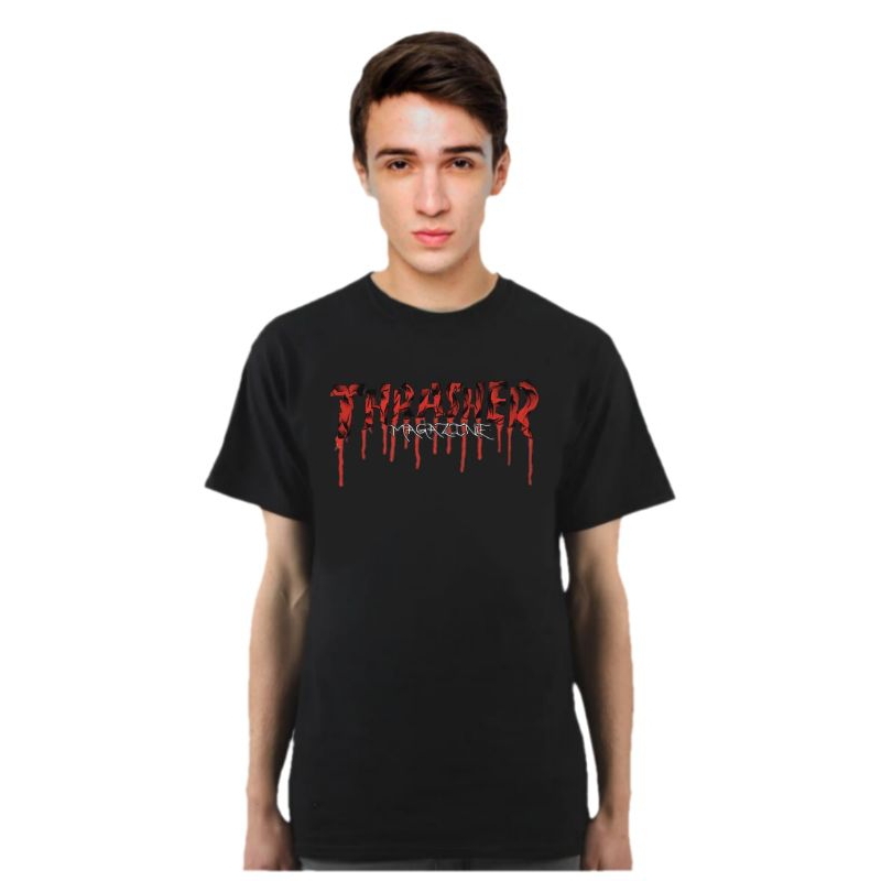 Thrasher Blood Drip Black