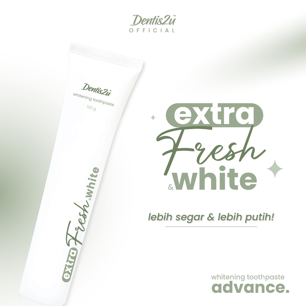 Dentis2u Whitening Advance Toothpaste Shopee Malaysia