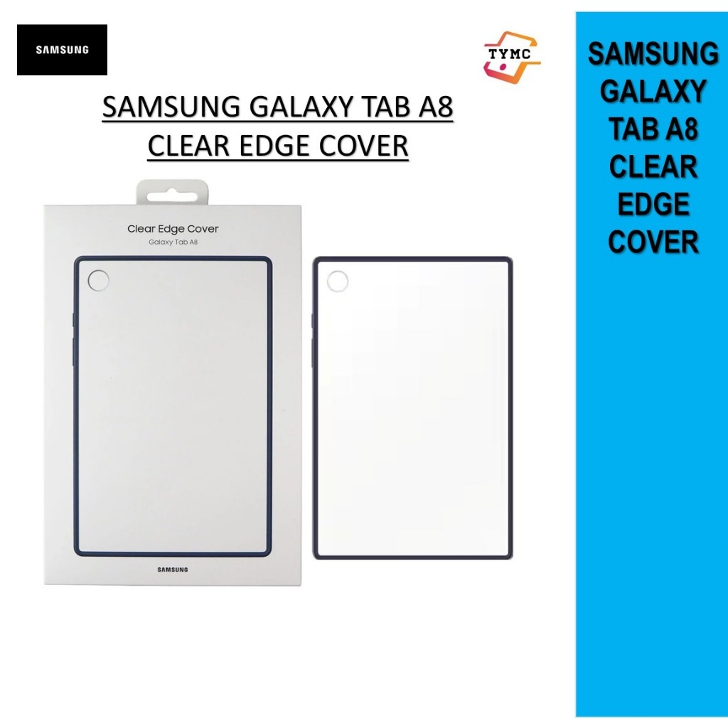 [ORIGINAL] SAMSUNG GALAXY TAB A8 CLEAR EDGE COVER Shopee Malaysia