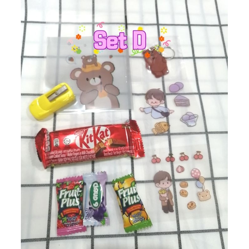 goody bag Door Gift for birthday and party sweets kids present kahwin