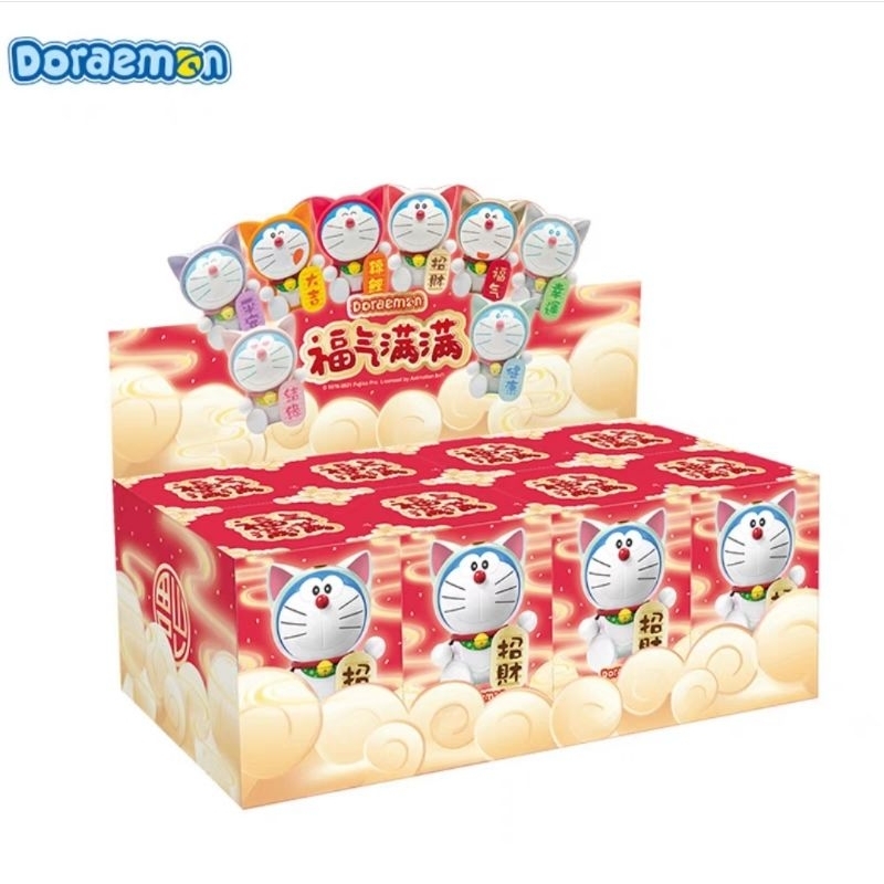 [100% Original] Doraemon Full of Fortune Lucky Cat Series Blind Box 哆啦A ...