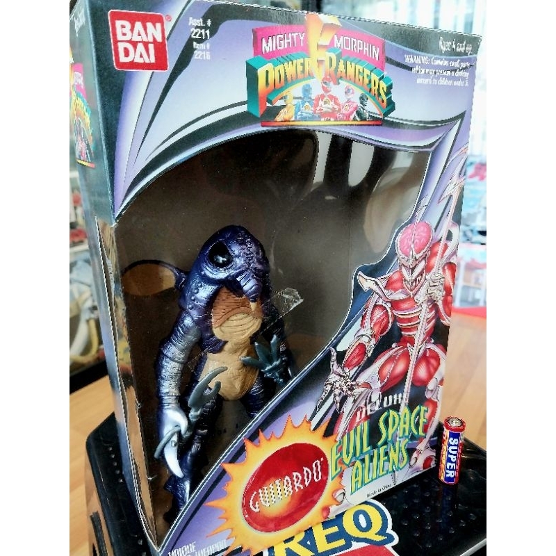 BANDAI 1993 MMPR GUITAIDO EVIL SPACE ALIENS POWER RANGERS | Shopee Malaysia