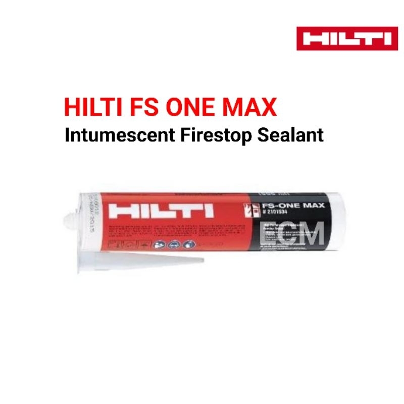 HILTI FSONE MAX FIRESTOP INTUMESCENT SEALANT (300ml) Highperformance intumescent firestop