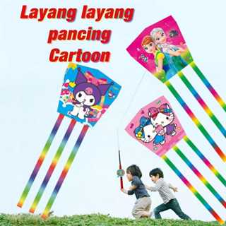 READY stock]Viral Layang-layang pancing, Fishing rod kite, Mini